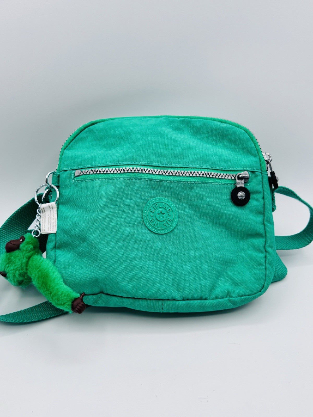 Kipling HB6467 Keefe Shoulder Crossbody Bag Double Green