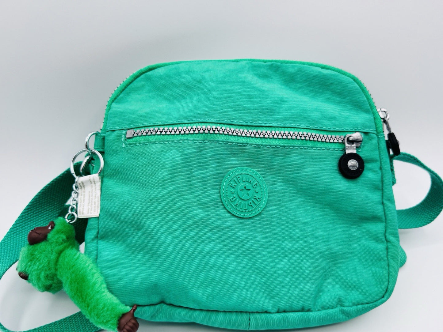 Kipling HB6467 Keefe Shoulder Crossbody Bag Double Green