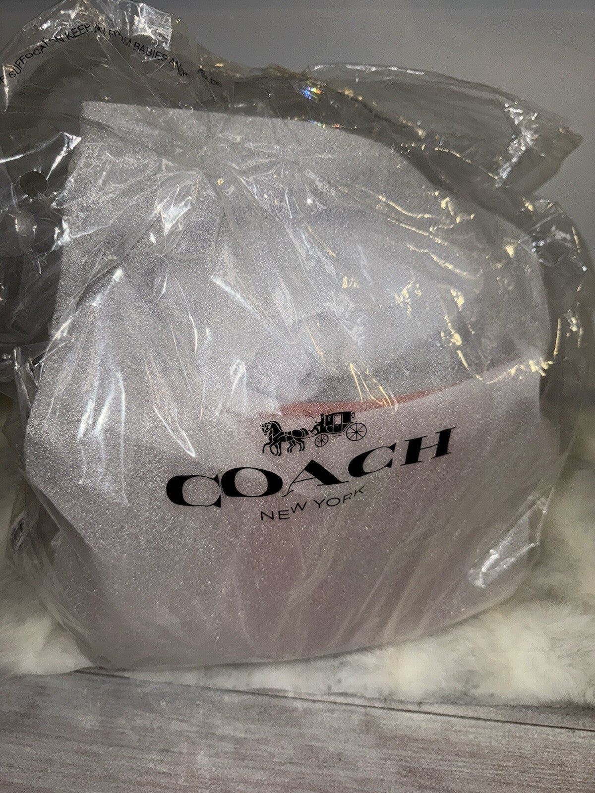 π Coach Trick Or Treat Bucket In Signature Canvas With Halloween Pumpkin CN575