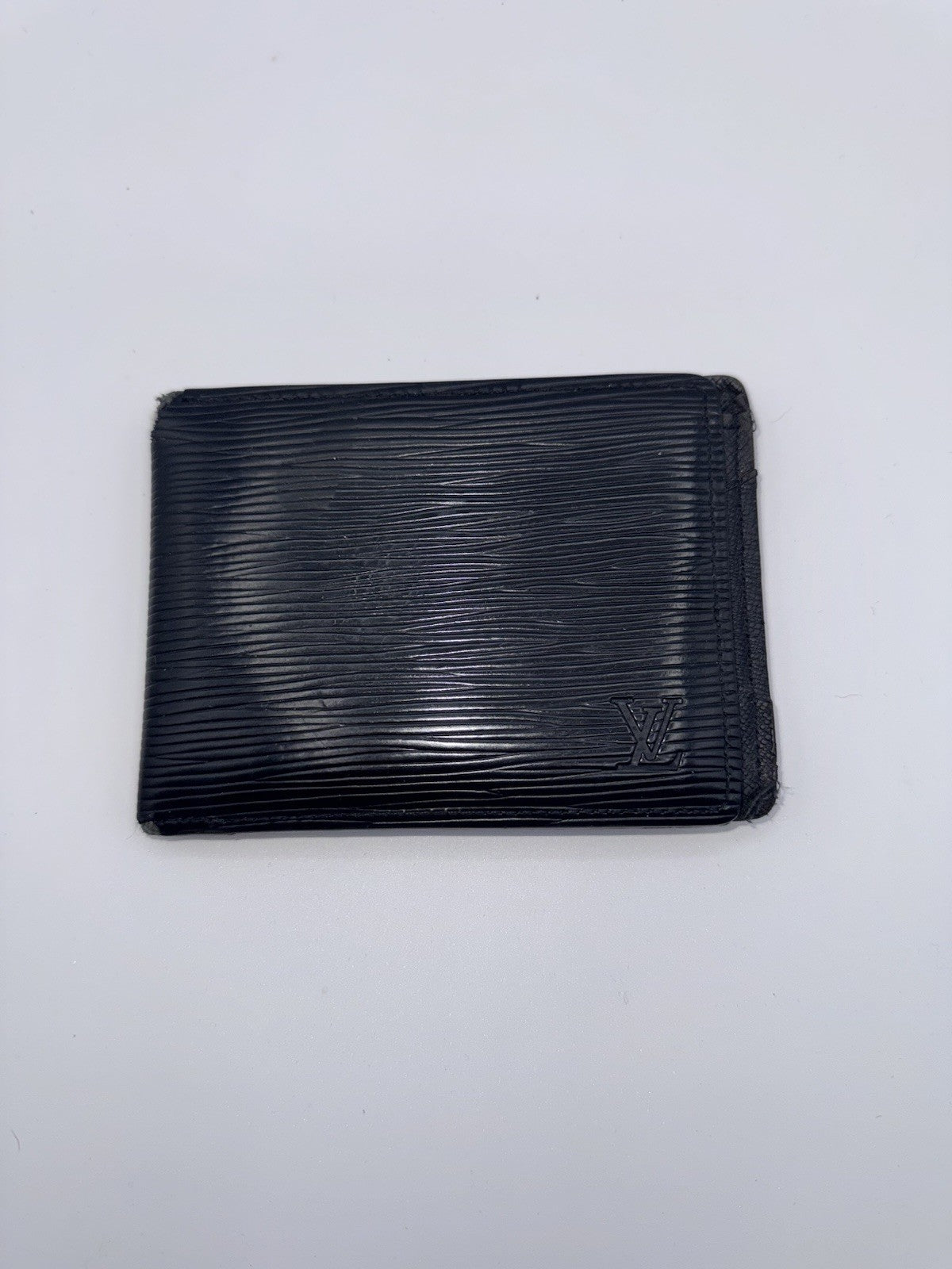 Louis Vuitton Epi Wallet Black Folding