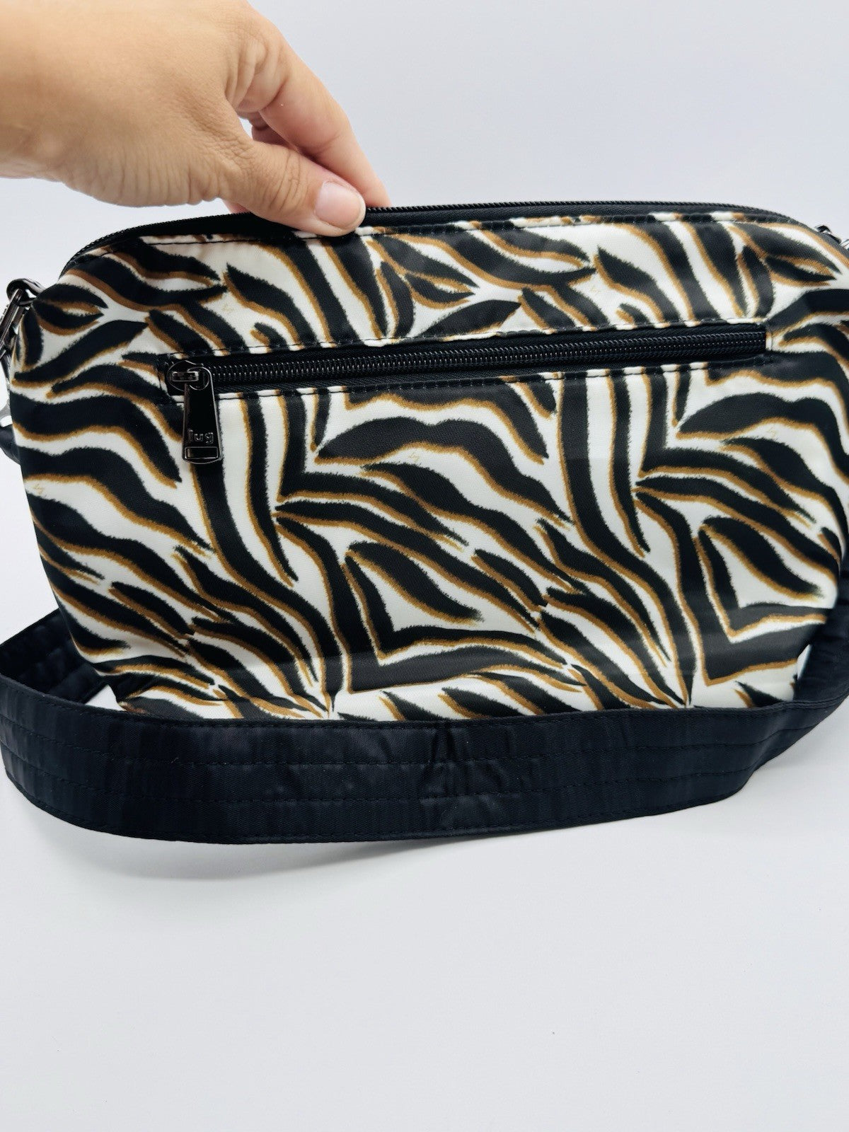 LUG Flare Tiger Crossbody Shoulder Bag Organizer Purse