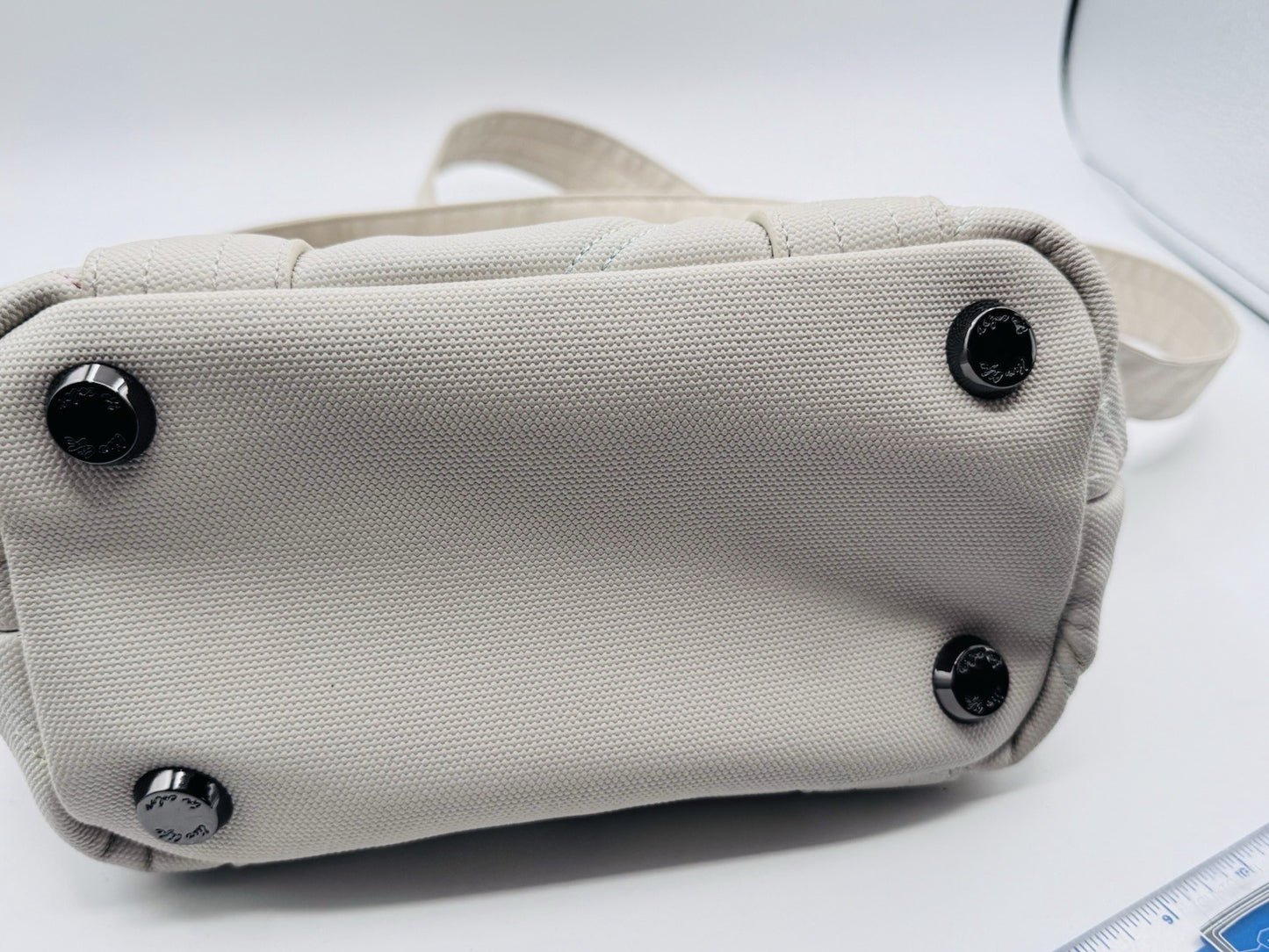Lug Dory Bag White Pebbled Matte Luxe Crossbody Tote Handbag Crossbody