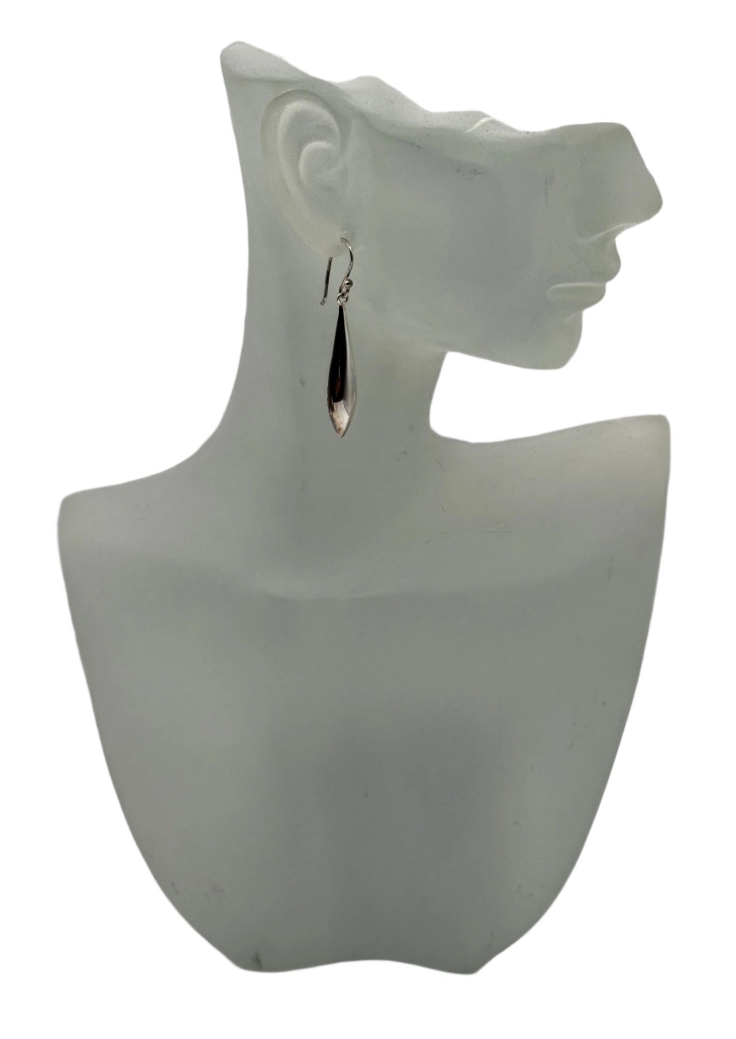 Sterling Silver Teardrop Dangle Earrings – 925 JCM Thailand