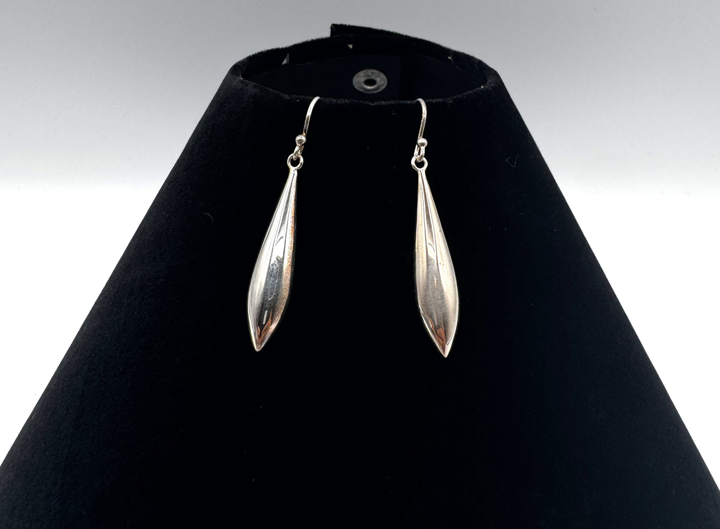 Sterling Silver Teardrop Dangle Earrings – 925 JCM Thailand