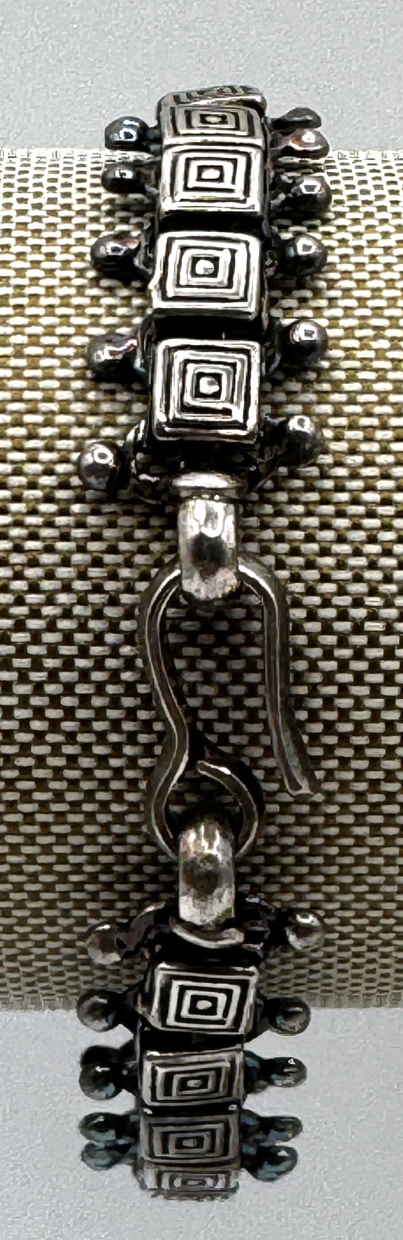 Novica Sterling Silver Bracelet – “Perfect Squares” by Prageet, India