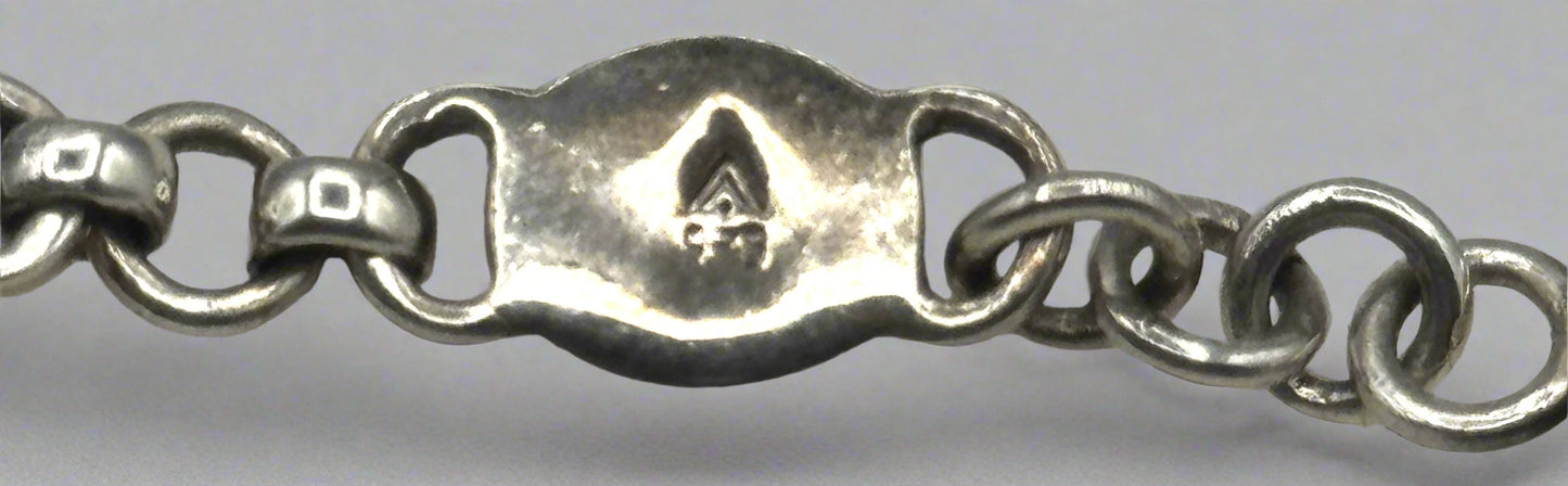 Silpada Sterling Silver Garnet Toggle Bracelet