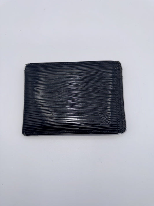 Louis Vuitton Epi Wallet Black Folding