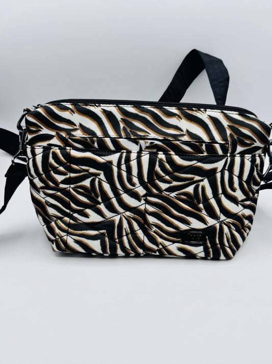 LUG Flare Tiger  Crossbody Shoulder Bag Organizer Purse