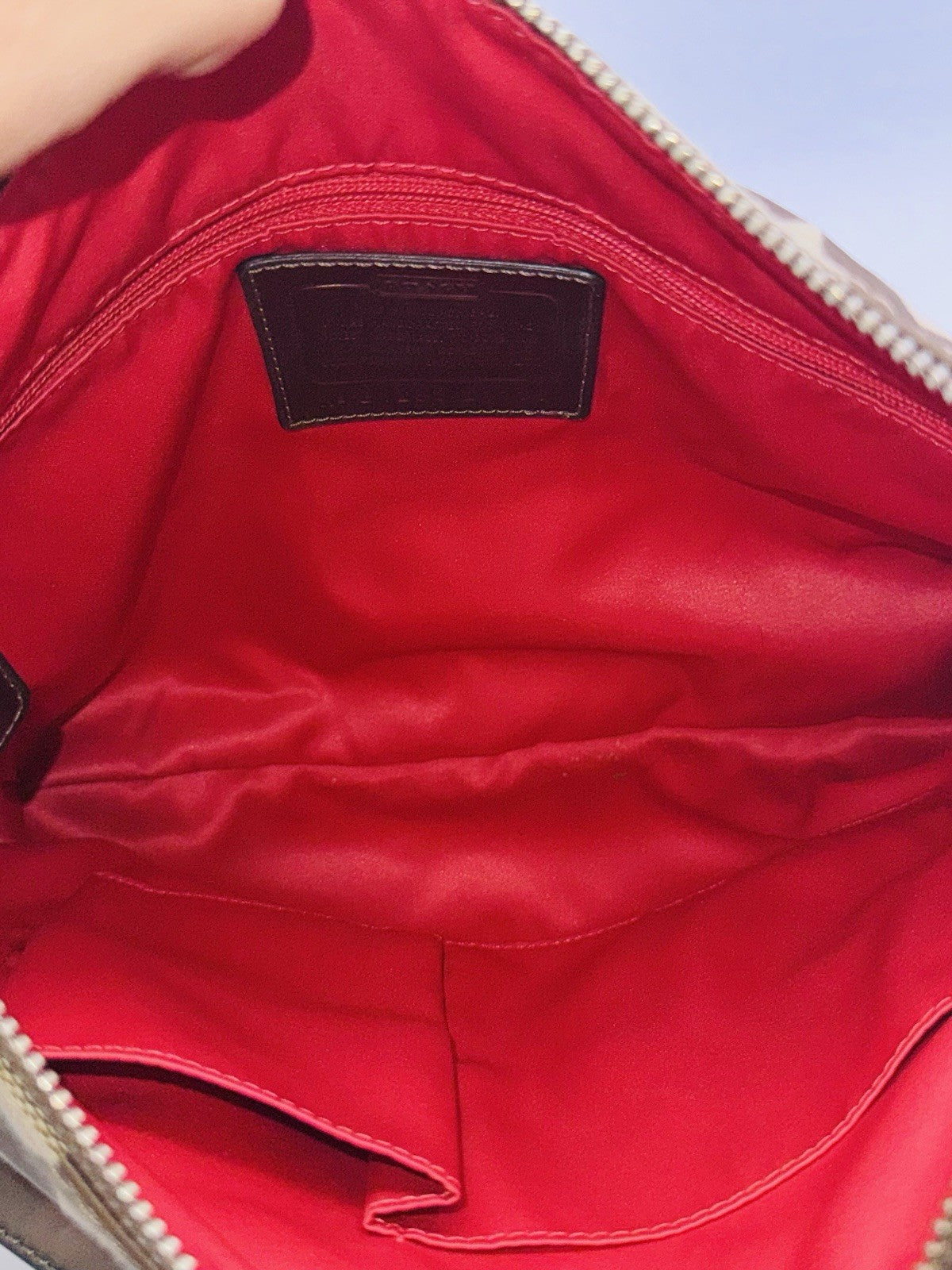 Coach Poppy Embroidered Signature Hippie Crossbody Vintage Y2K G1282 21186