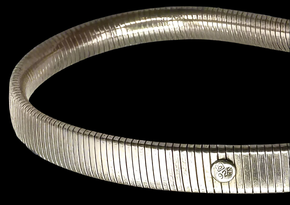 Sterling Silver Flex Snake Bangles – Set of 3