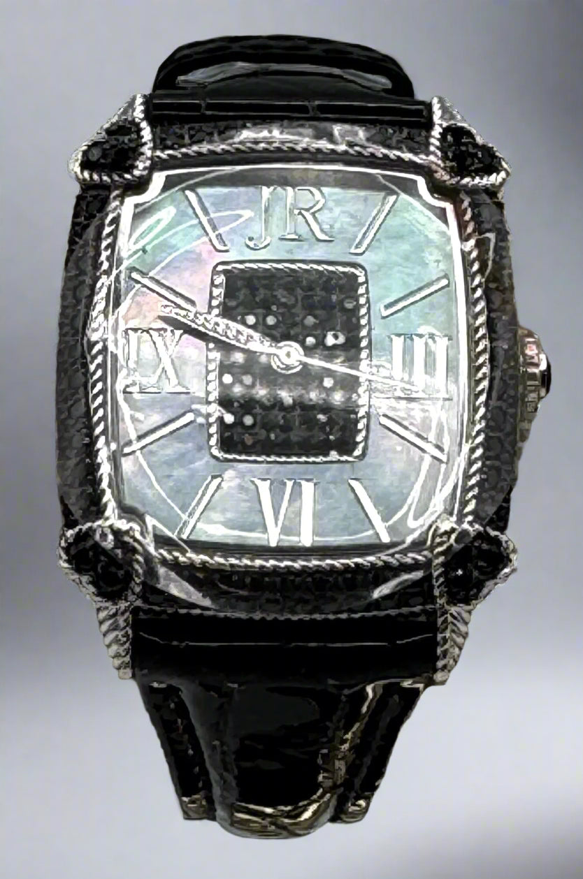 Judith Ripka Monaco Mother of Pearl Watch – Needs Battery